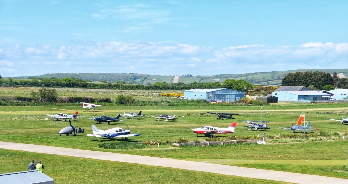 AEROVOLT will debut at Spamfield at Sandown Airport. The largest fly-in event in the UK.